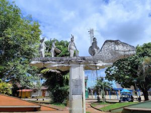 Parque Principal Santander de Mitu
